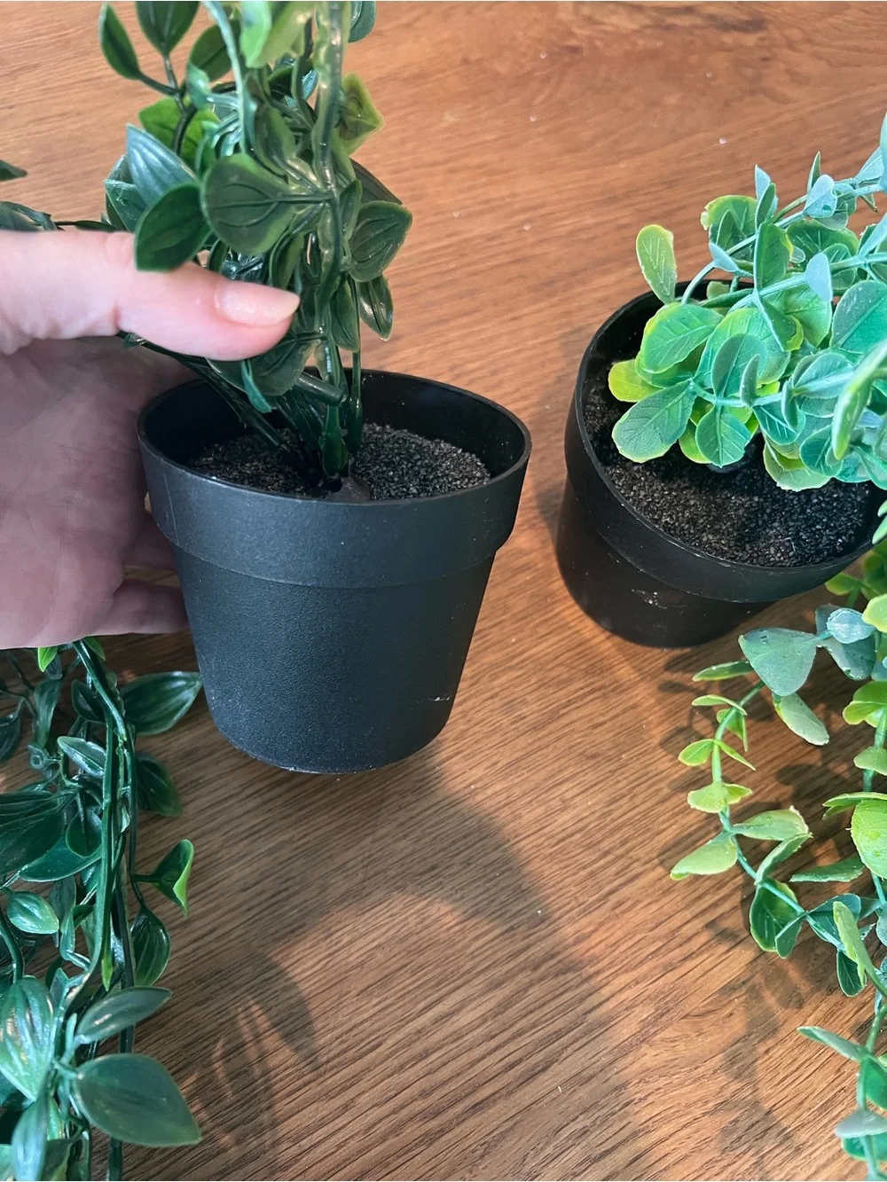 NWT - Artificial Hanging Ivy Vine - Green 2 sets